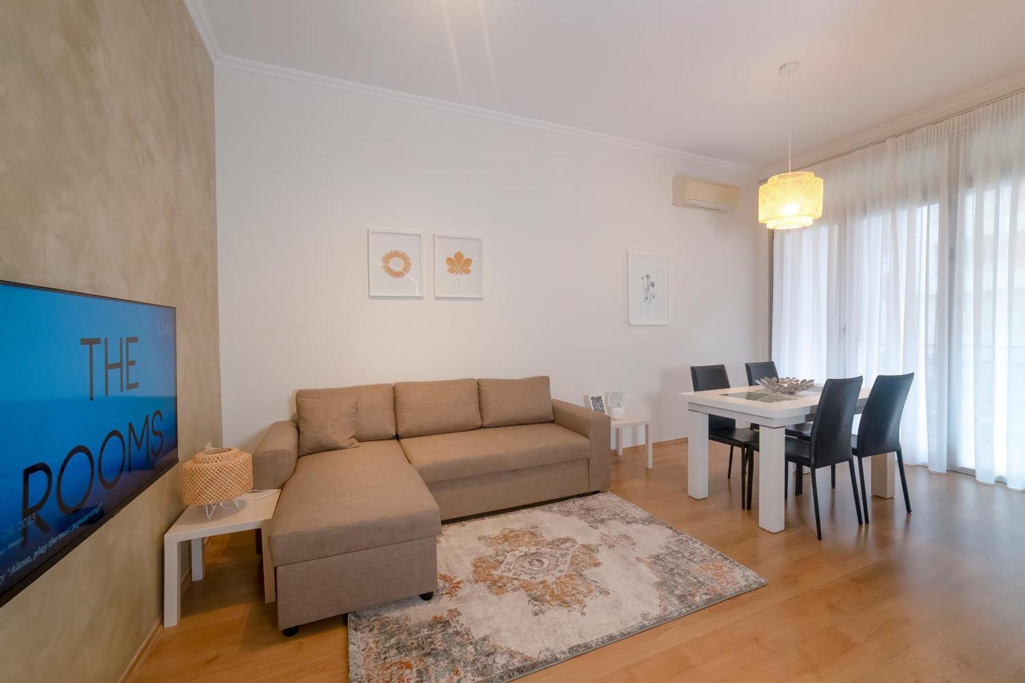 The Rooms Serviced Apartments Tirana Szoba fotó